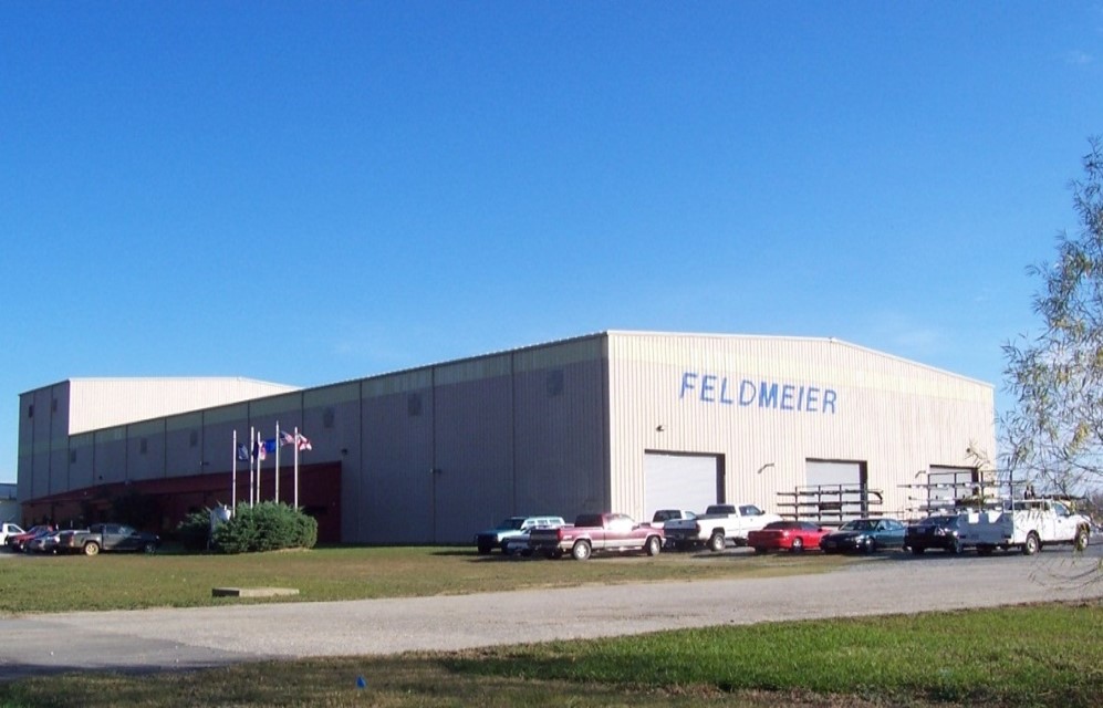 Exterior of the Alabama location for Feldmeier Manufacturing